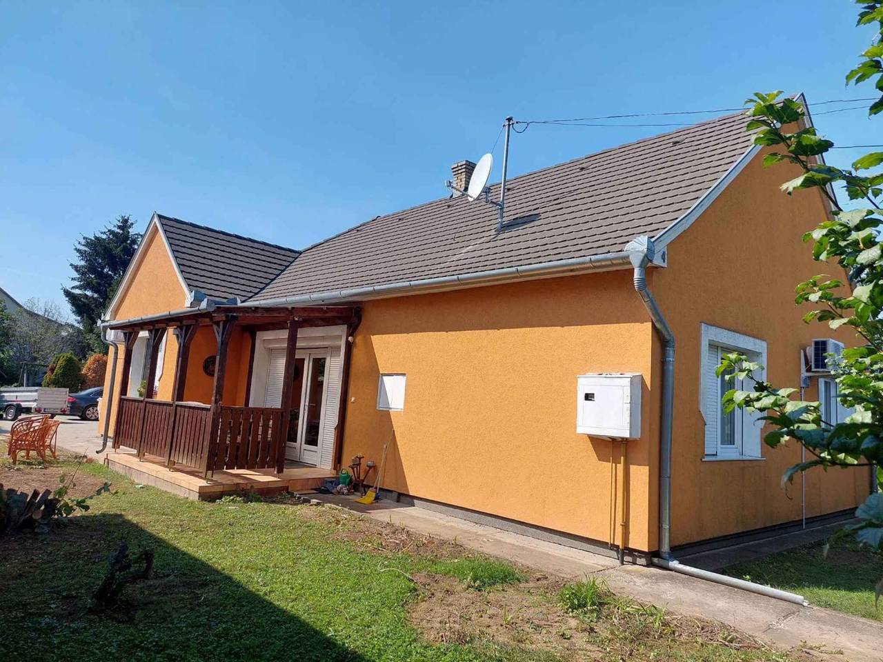 Ferienhaus für 6 Personen mit grossem Pool in Balatonszentgyörgy, Plattensee Südufer