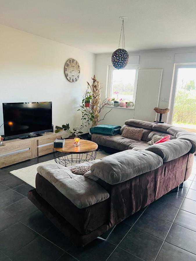 Appartement de vacances pour 4 personnes, avec Terrasse ainsi que Jardin et Vue