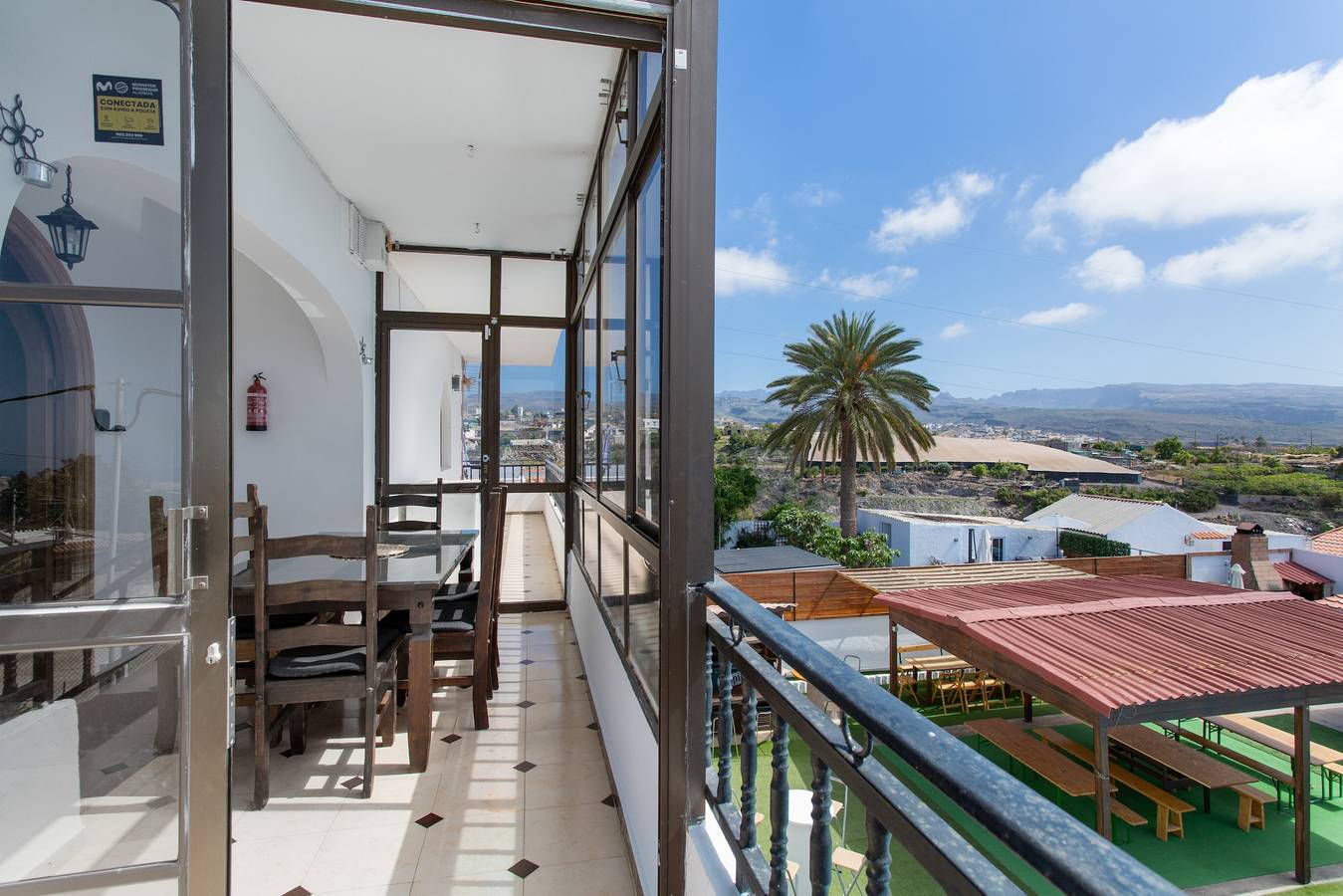 Casa vacacional 'Jomeca 3' con vistas a la montaña, Wi-Fi y aire acondicionado in Salobre, San Bartolomé de Tirajana