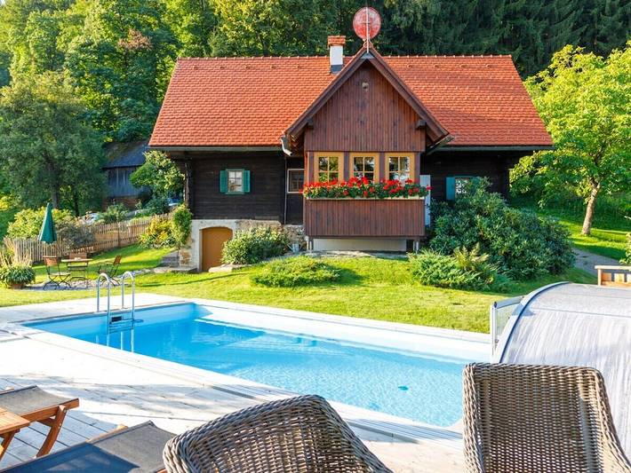 Ferienhaus für 7 Personen, mit Terrasse und Garten sowie Pool in Leibnitz