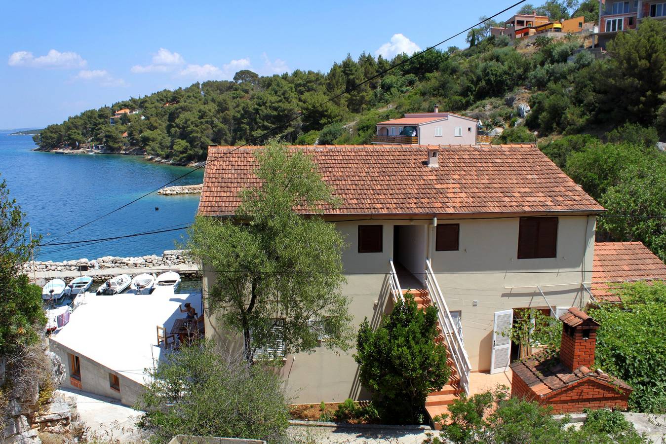 Ganze Wohnung, 2-Zimmer-Ferienwohnung am Strand Sali, Dugi otok A-880-b in Sali, Dugi Otok