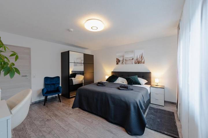 Ferienwohnung für 4 Personen, mit Balkon und Ausblick in Horb am Neckar