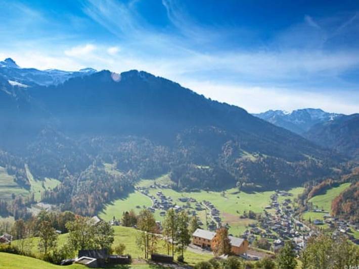 Panoramahof Bergglück - Ferienwohnung Sunnseitn in Bregenzerwald (Vorarlberg), Mellau
