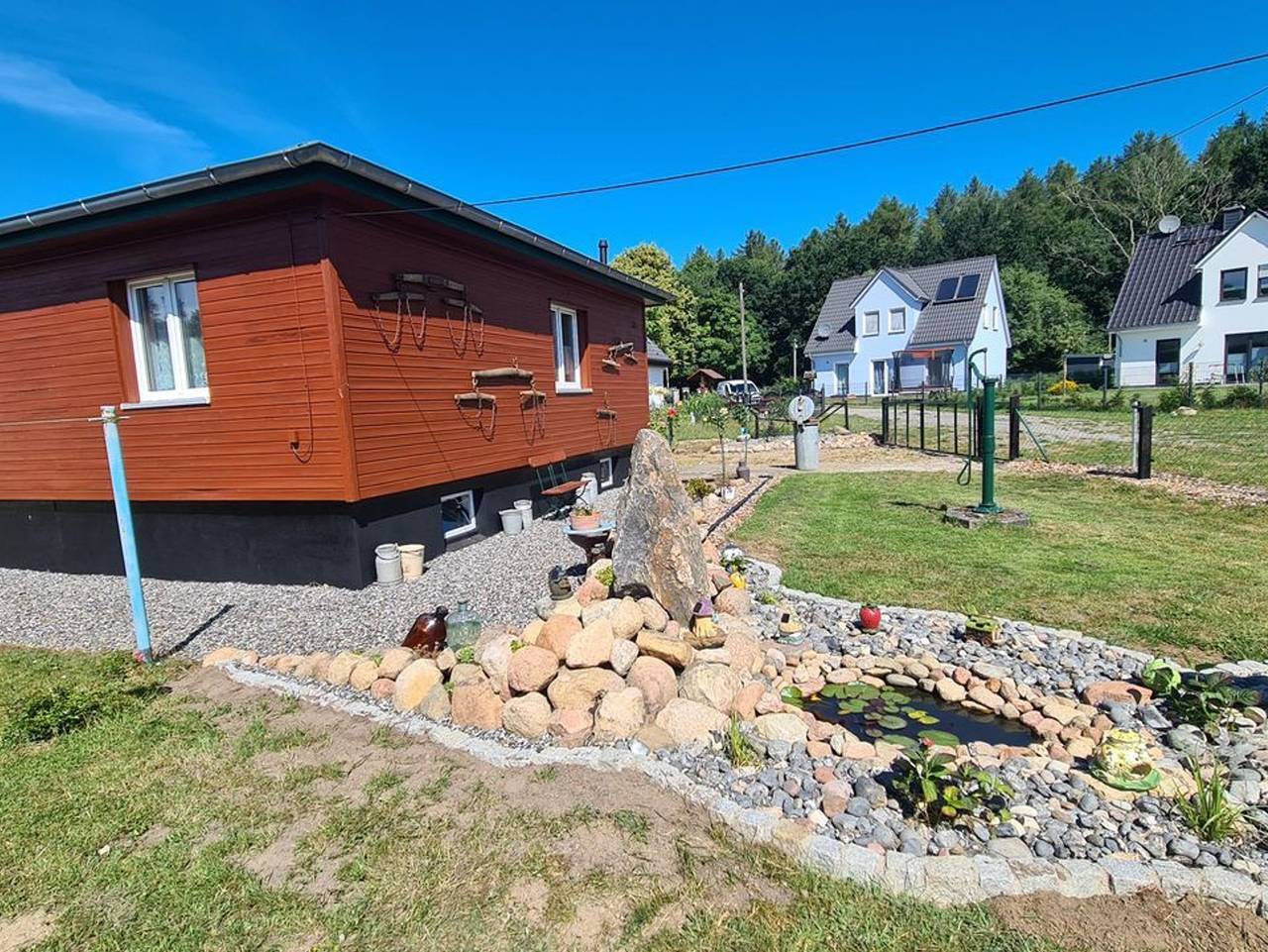 Ganze Ferienwohnung, Ferienhaus Güstelitz mit viel Natur in Putbus, Bergen auf Rügen und Umgebung