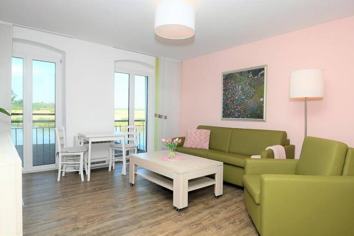 Ferienwohnung für 4 Personen, mit Ausblick und Balkon sowie Seeblick in Brandenburg an der Havel - 3