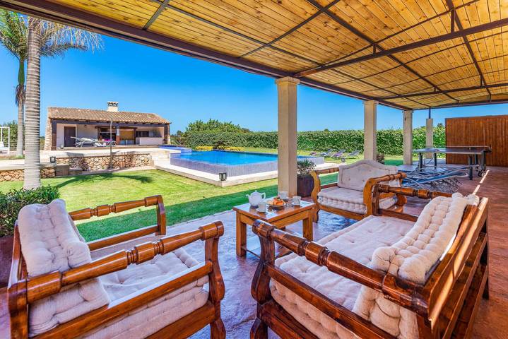 Villa für 8 Personen mit Pool in s'Horta, Felanitx