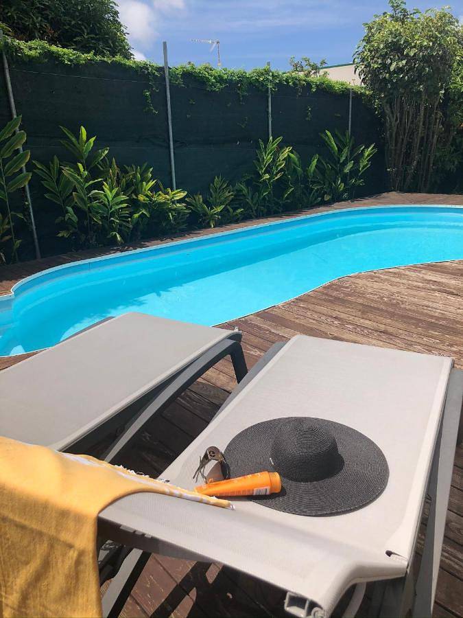 Gîte pour 6 personnes, avec jardin ainsi que vue et piscine à Saint-Claude (Guadeloupe) - 4