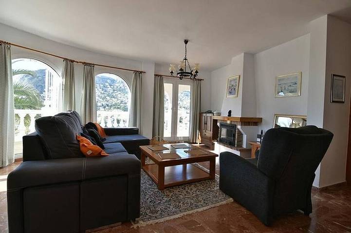 Peaceful Villa with heavenly sea view and panoramic view in Calpe, Costa Blanca