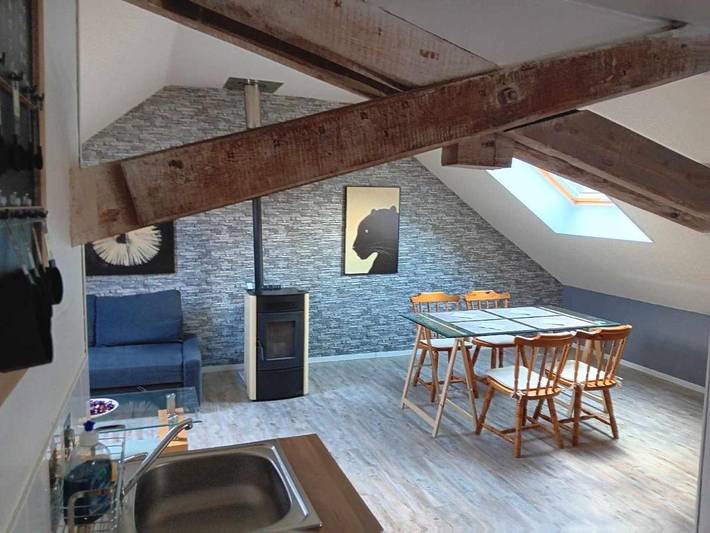 Gîte pour 4 personnes, animaux acceptés dans Hastière-Lavaux