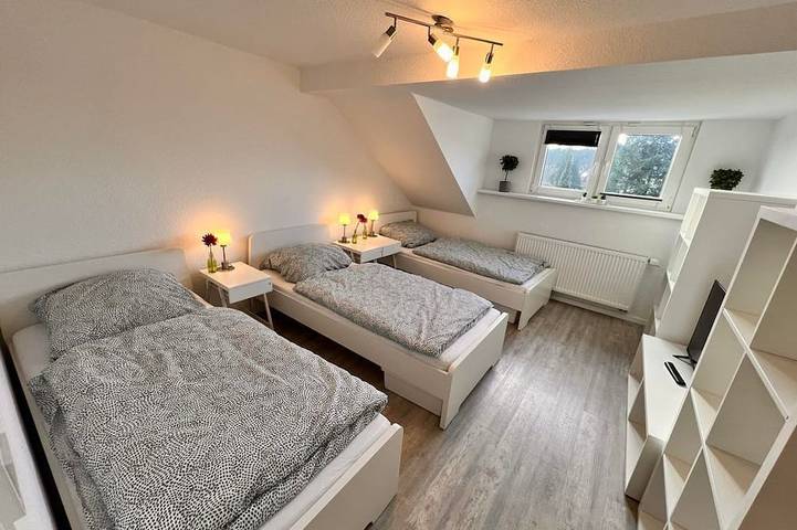 Ganze Wohnung, Mc Monti - Gießen Lich - Appartement/Fewo, Bad, Wc in Lich, Lahntal