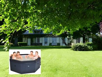 Gîte pour 8 personnes, avec jardin et jacuzzi dans l' Eure