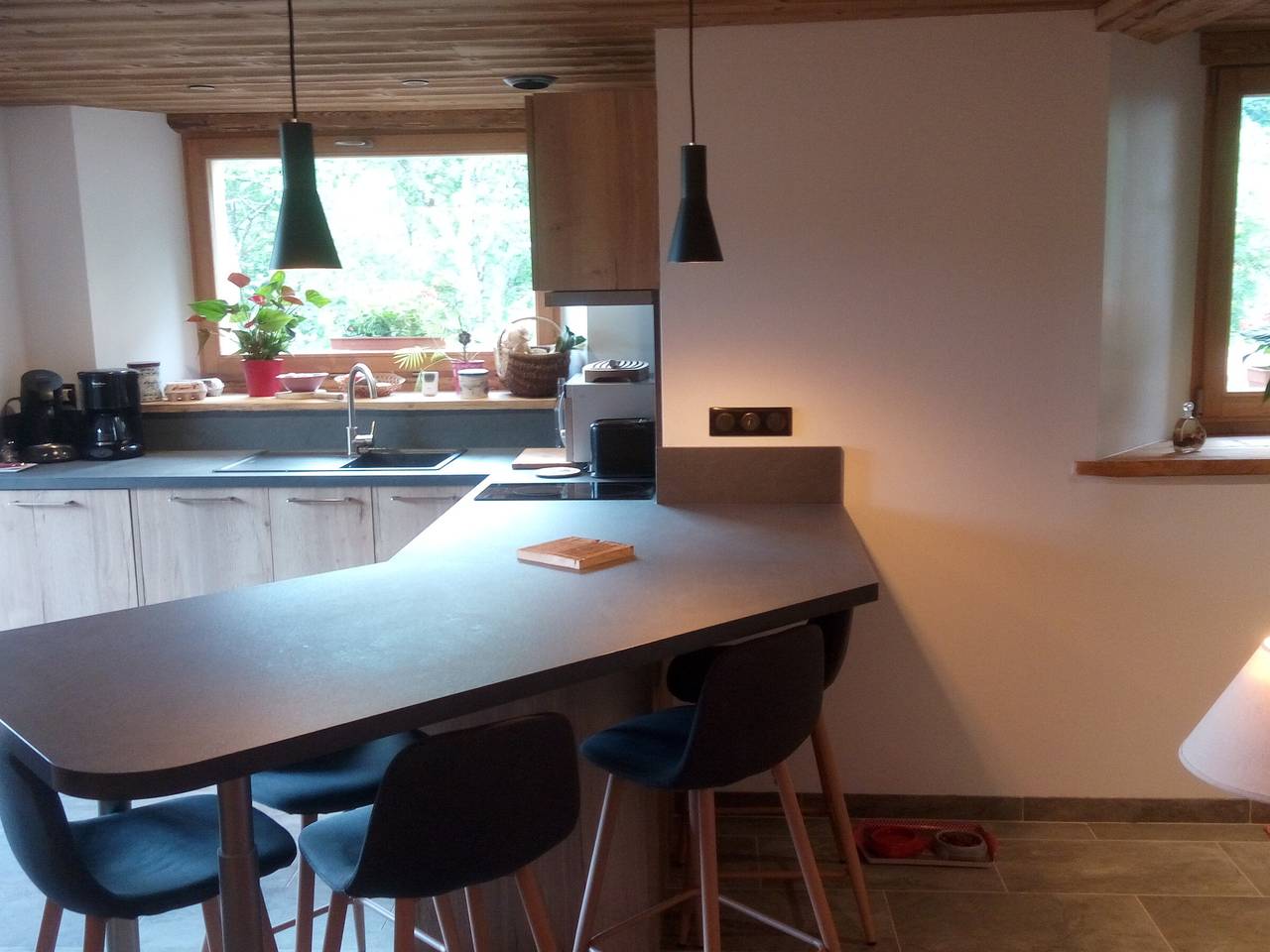 Appartement entier, Gîte cosy 6 personnes avec bain norvégien, animaux admis, parking privé in Le Grand-Bornand, Région d'Annecy