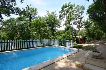 Maison de vacances pour 4 personnes, avec terrasse et piscine dans le Lot-et-Garonne