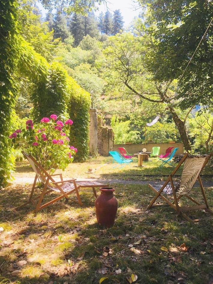 Maison d’hôte pour 2 personnes, avec Terrasse ainsi que Jardin et Vue