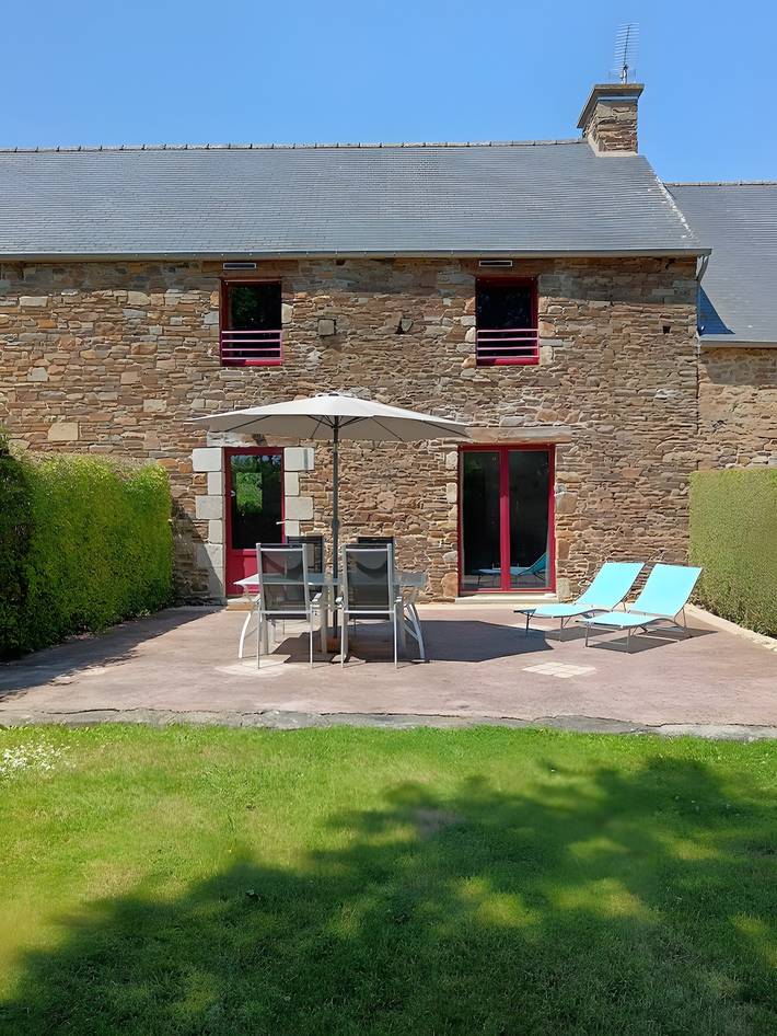 Maison de vacances pour 4 personnes, avec jardin, adapté aux familles dans Bretagne, France