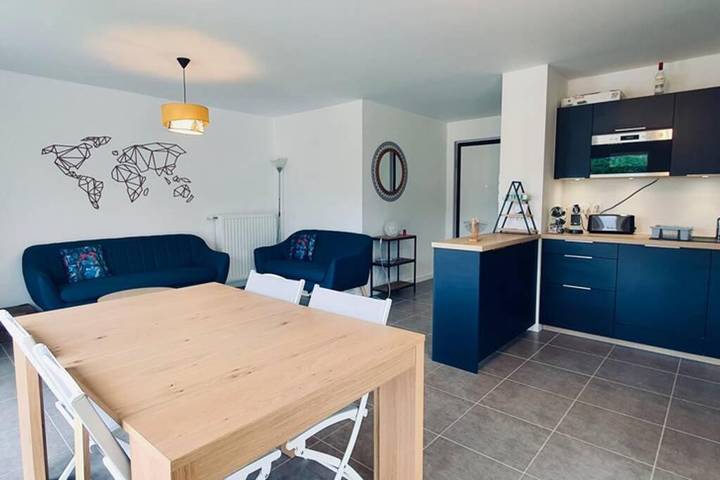 Appartement de vacances pour 8 personnes, avec terrasse, animaux acceptés