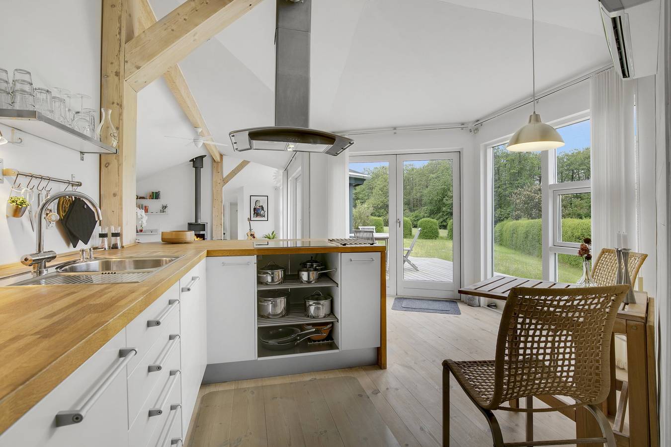 Mooi zomerhuis nabij bos en strand in Kirke Hyllinge, Lejre und omgeving