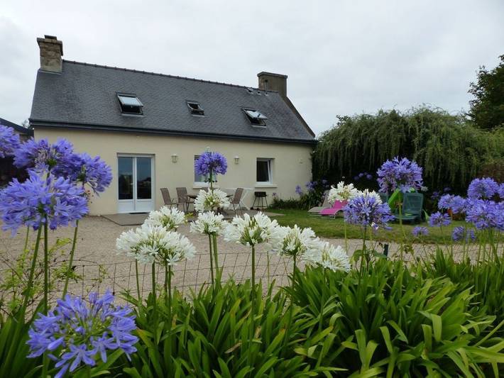 Gîte pour 4 personnes, avec Terrasse et Jardin dans Pors Guyon