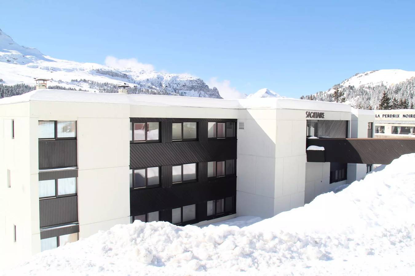 Studio entier, Studio confortable avec balcon · Centre station in Flaine, Arâches-la-Frasse