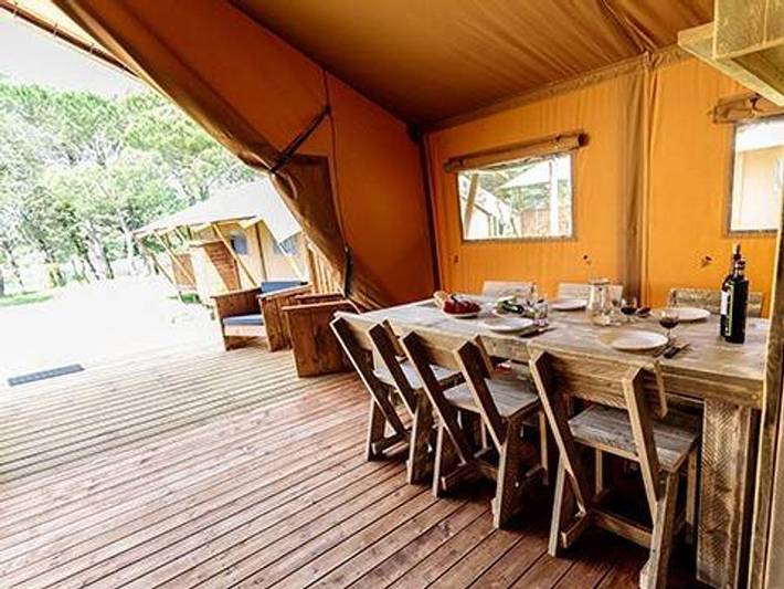 Zelt für 6 Personen, mit Sauna und Kinderpool in Kroatien - 3