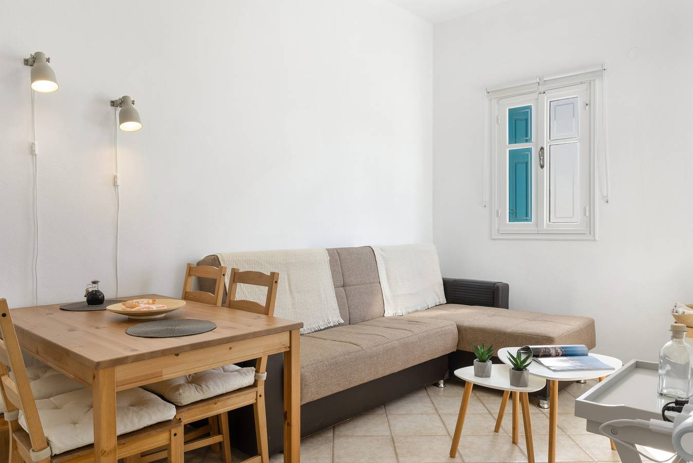 Maison de vacances 'Olympos Blue' avec vue sur la mer, Wi-Fi et climatisation in Karpathos
