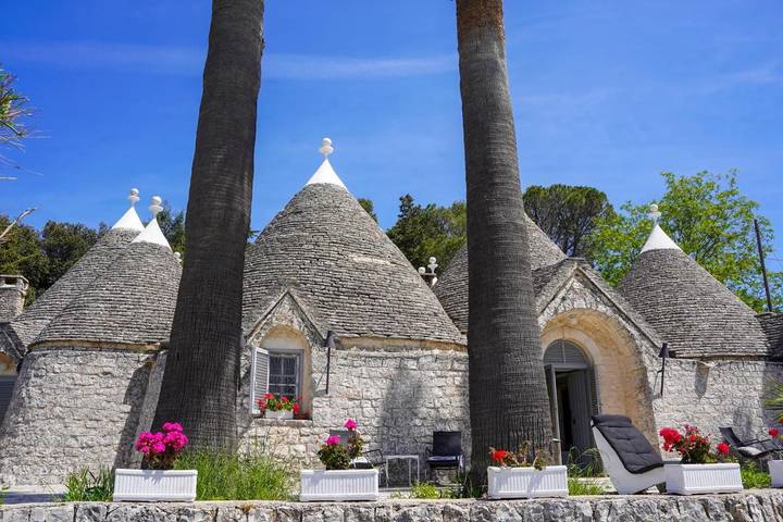 Location de vacances pour 2 personnes, avec jardin ainsi que piscine et vue, adapté aux familles à Selva di Fasano - 2