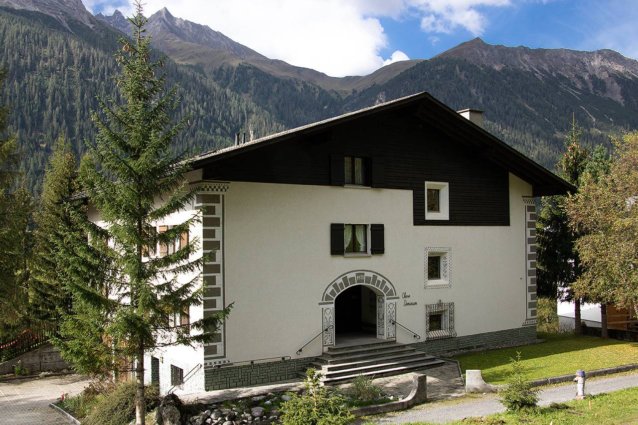 Ganze Ferienwohnung, Chesa Dominium - 1 Zimmerwohnung, 2 Betten in Bergün, Engadin
