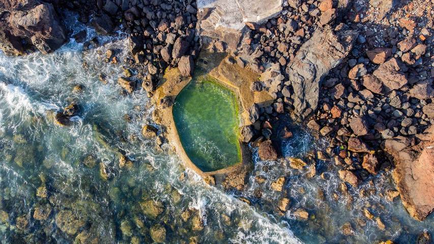Mosteiros Natural Pool House in São Miguel Island, Mosteiros
