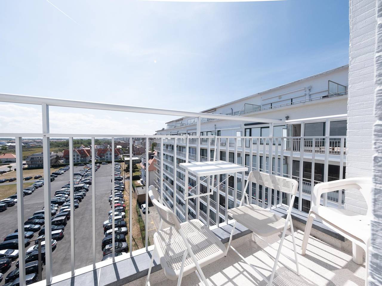 Studio mit Terrasse und herrlicher Aussicht in Middelkerke, Belgische Küste