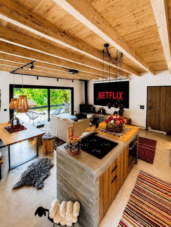 Casa de vacaciones para 4 personas, con Balcón y Terraza además de Jardín y Vistas en Delfos