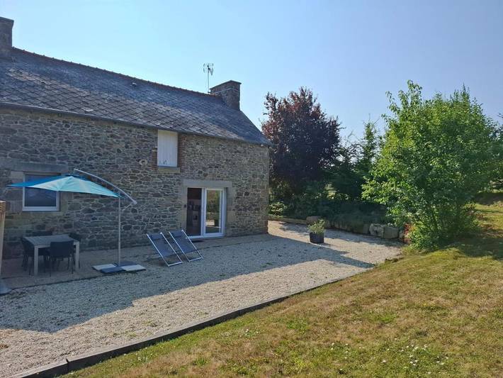 Maison de vacances pour 4 personnes, avec terrasse ainsi que jardin et vue