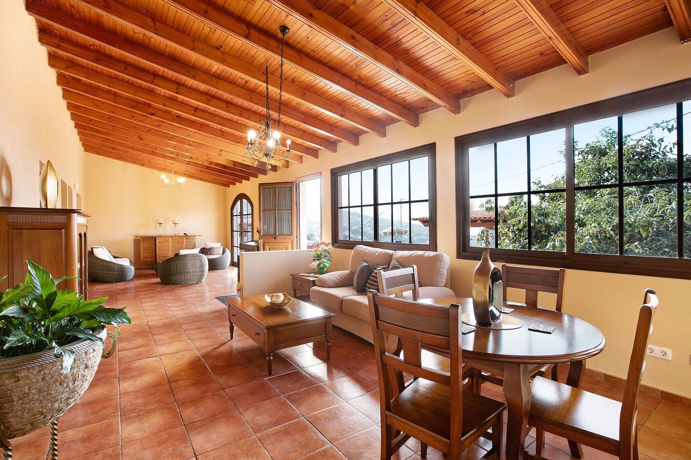 Ferienhaus 'Bonita Casa' mit Meerblick, Wlan und Klimaanlage in Barrio de San Juan, La Victoria de Acentejo