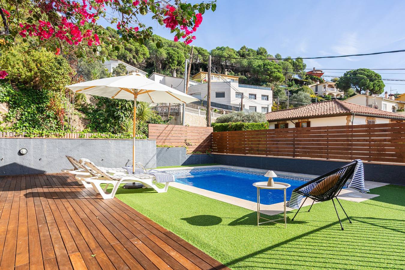 Lloret · villa gamené piscina privada + vistas mar in Roca Grossa, Lloret de Mar