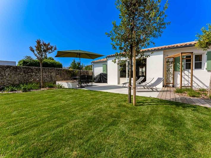 Ferienhaus mit grünem Garten in Loix in Loix, Ile de Re