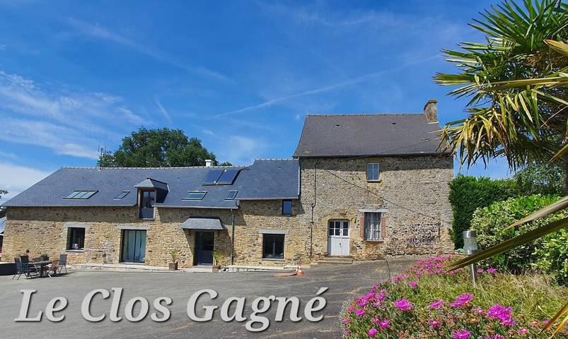 Location de vacances pour 2 personnes, avec Terrasse ainsi que Jardin et Vue à Bais (Ille-et-Vilaine)