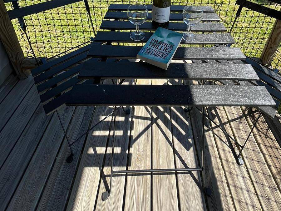 Lodges de Blois Chambord - Safarizelt 2 personen - Lodge Africa 1 Schlafzimmer in Mont-près-Chambord, Sologne