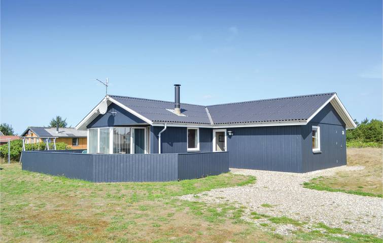 Ferieudlejning for 6 personer, med sauna og terrasse i Bjerregård