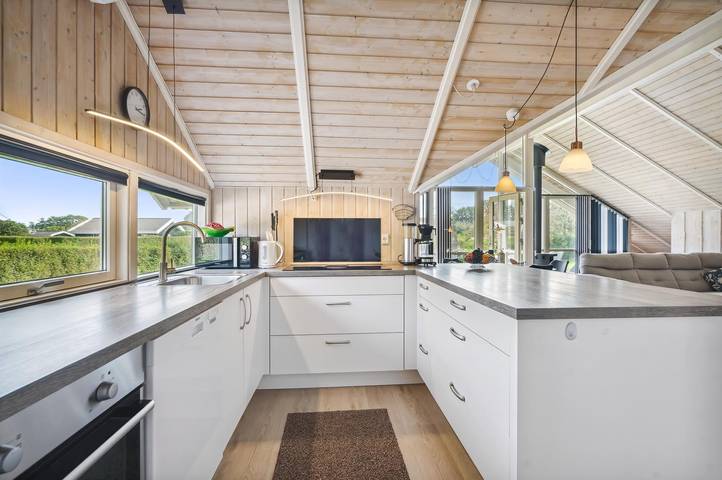 Ferienhaus für 8 Personen, mit Whirlpool und Terrasse sowie Garten und Sauna in Mommark - 3