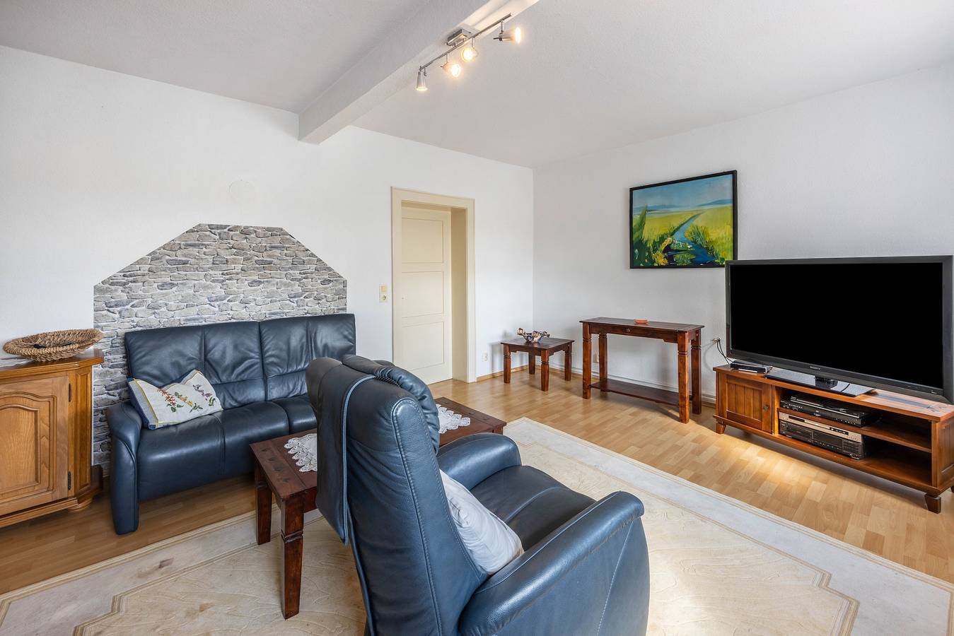 Ganze Wohnung, Apartment Ruheinsel für 3 Personen, mit privater Terasse in Annaburg, Wittenberg (Landekris)