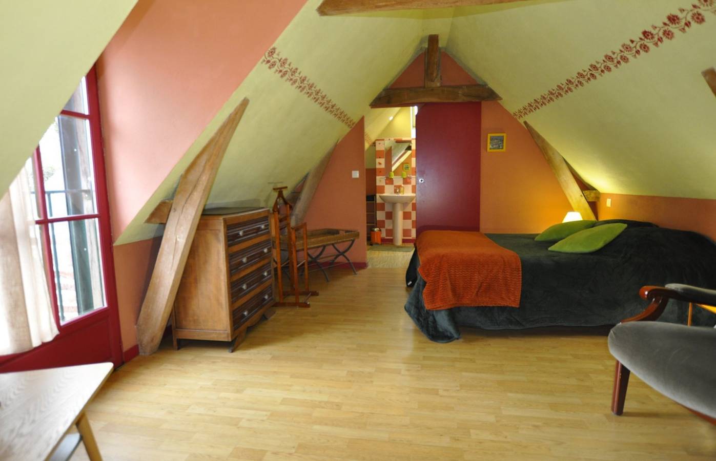 Baie de Somme, chambres d'hôtes et roulotte "Le Village" - Chambre Le Crotoy in Saigneville, Région d'Abbeville