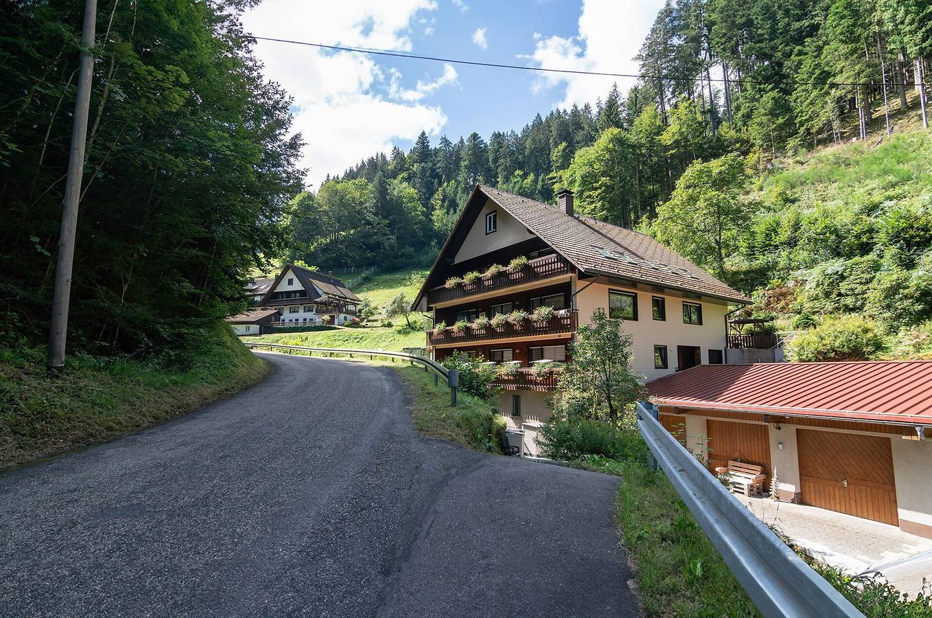 Appartamento intero, Ferienwohnungen Huber: Appartamento Bergblick, 55 mq, 2 camere, max 3 persone in Bad Peterstal-Griesbach, Foresta Nera centrale