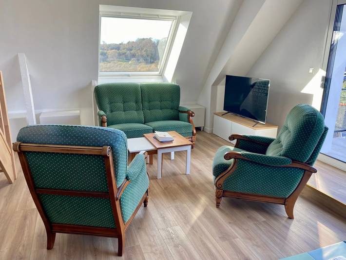 Gîte pour 2 personnes, avec balcon et vue dans Plage de Trestel - 4