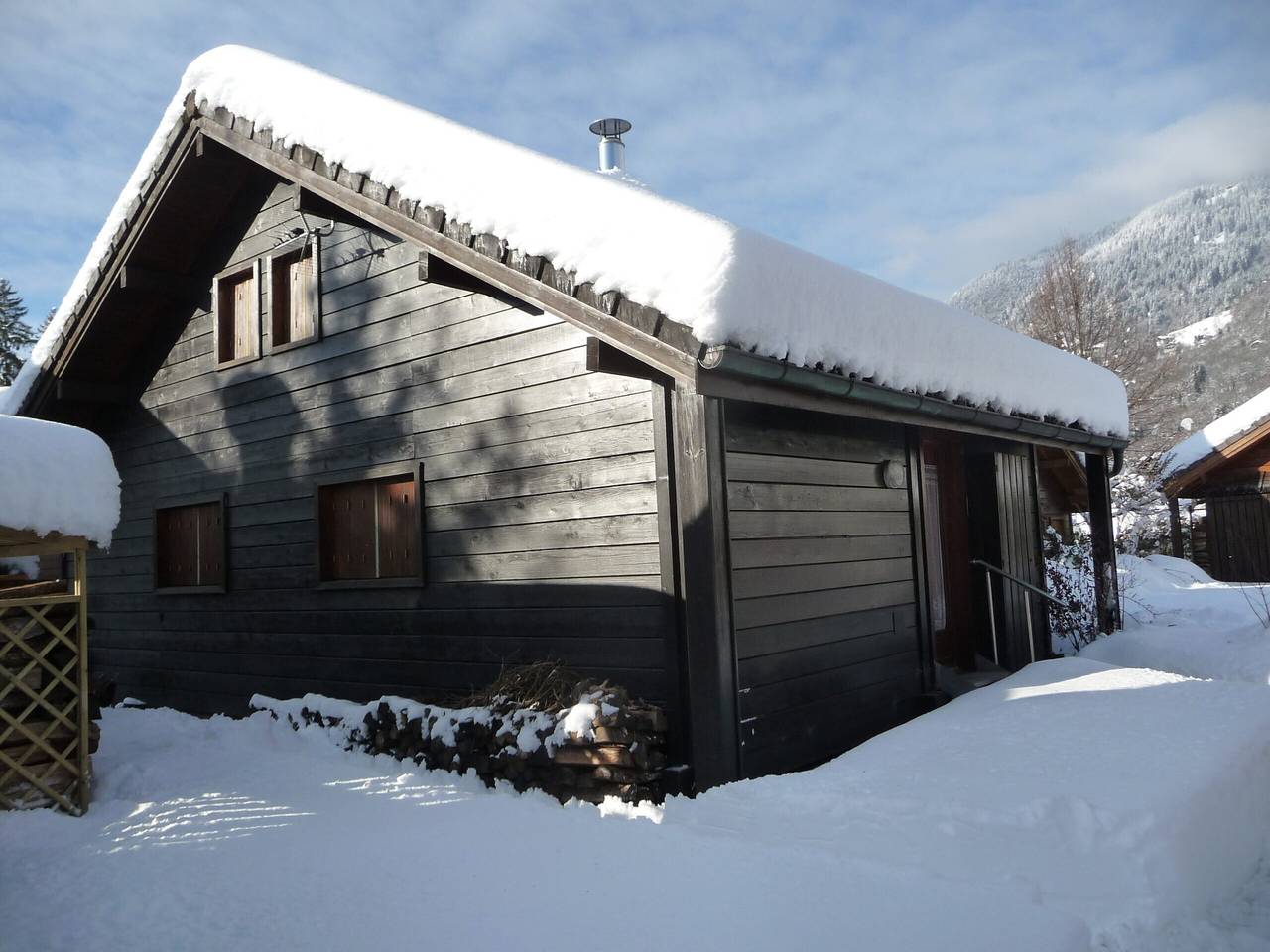 Chalet “8p - L’œillet des Glaciers” con vistas a la montaña y Wi-Fi in Verchaix, Region Bonneville