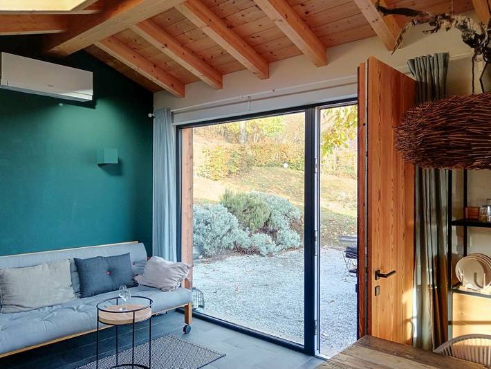 Chalet für 3 Personen, mit Ausblick und Seeblick sowie Garten am Comer See - 2