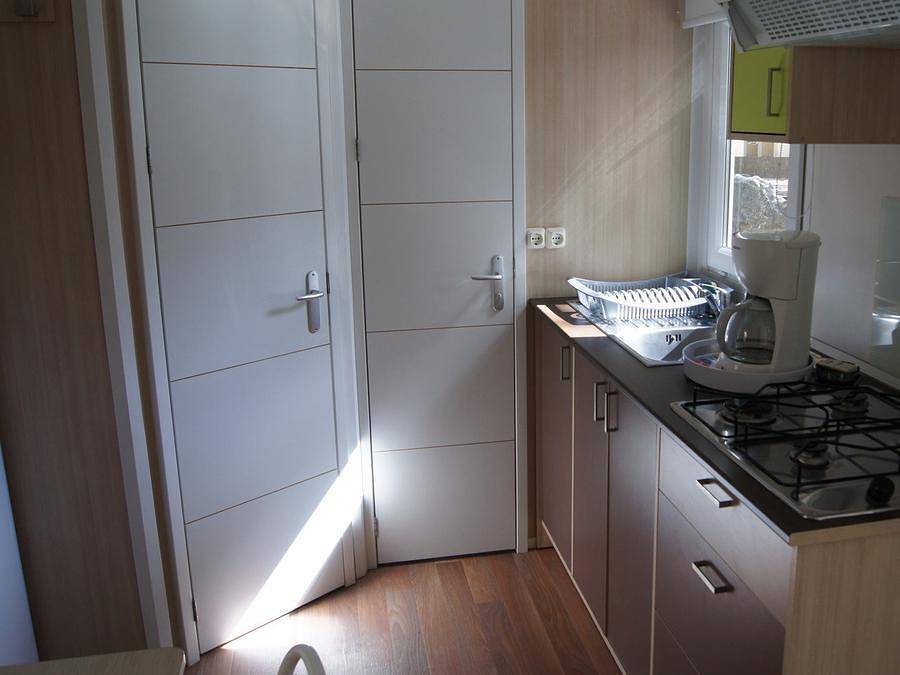 Camping La Source - Mobilheim 4 personen - Adonis – 4 Personen – 2 Schlafzimmer in Sournia, Regionaler Naturpark Corbières-Fenouillèdes