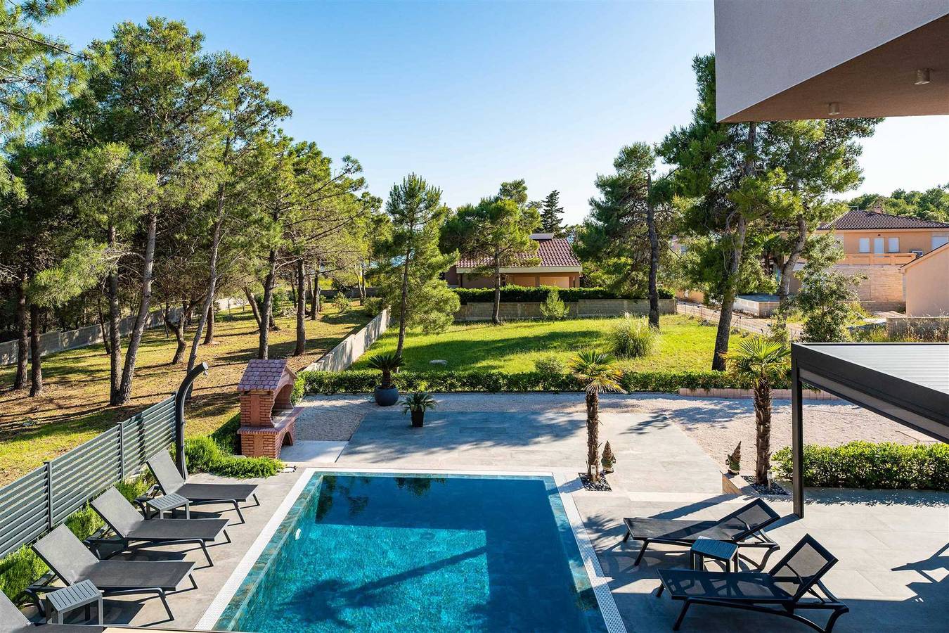 Cały apartament, Apartament wakacyjny dla 6 osób z balkon in Vir