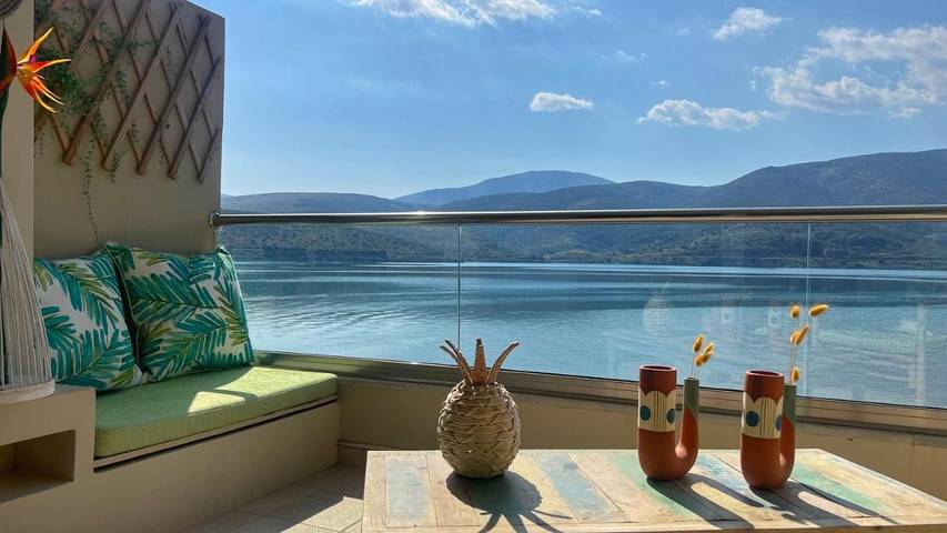 Gîte pour 6 personnes, avec Balcon ainsi que Terrasse et Vue dans Itéa