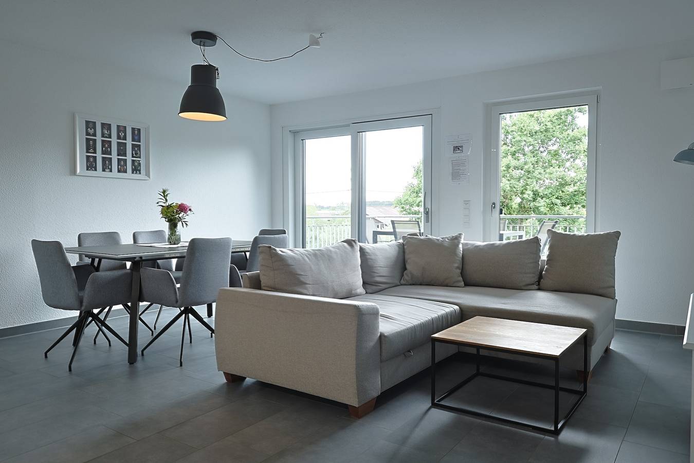 Ganze Wohnung, Apartment 'Bodensee 2' mit Gemeinschaftspool, gemeinsamem Garten und Wlan in Meßkirch, Region Bodensee-Oberschwaben