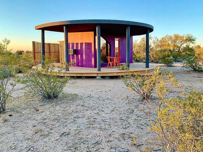 Ferienhaus für 2 Personen, mit Ausblick und Garten sowie Terrasse in Arizona