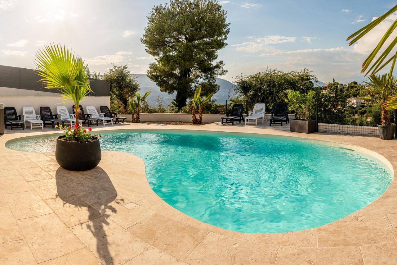 Villa Columbia - Pool & Mountain View in Colomars, Côte méditerranéenne (France)